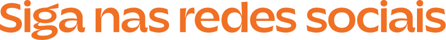 Siga nas redes sociais